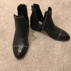 Steve Madden conspire black leather